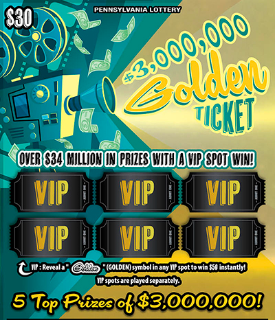 Pennsylvania Lottery Scratch-Off Ticket Worth $3 Million Sold in ...